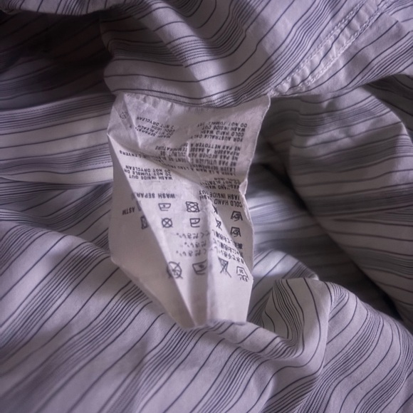 Miu Miu Casual Striped Shirt dress suit blouse classic top - Picture 8 of 9